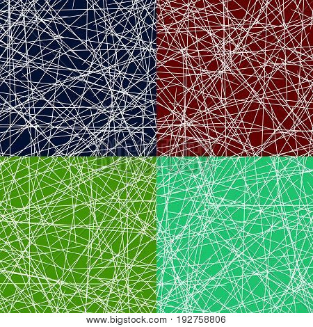 Abstract Colorful Background-pattern With Random Lines, Random Stripes