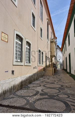 Street Scene In Aveiro, Portugal