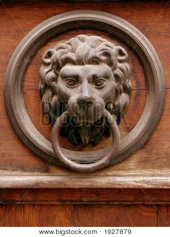 Lion Knocker