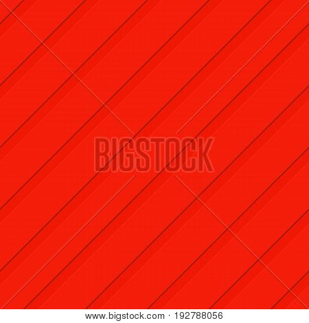 Red abstract seamless 3D diagonal stripe pattern background