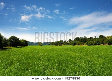 Vall, natur bakgrund