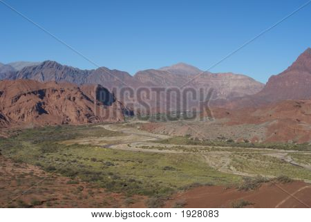 Cafayate údolí