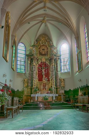 a Ukraine cathedral catholic church in Sambor