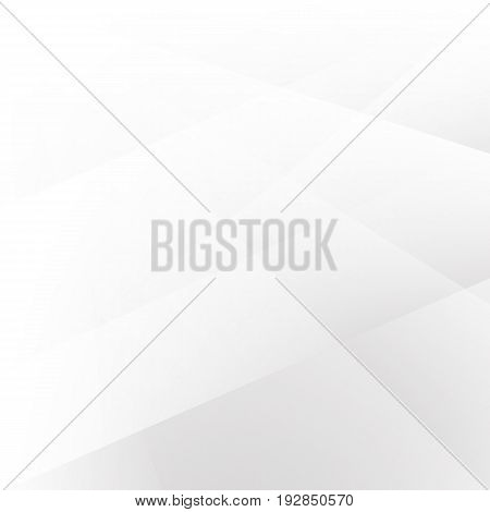 Abstract White and gray color technology modern futuristic background, vector illustration
