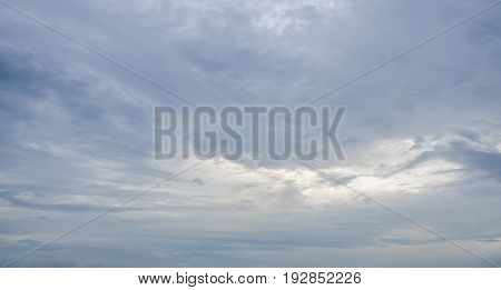 Sky Many Cloud After Raining So Fresh