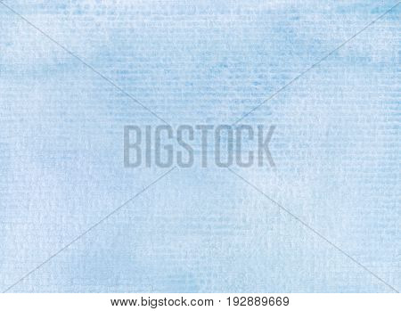 watercolor background paint on linear paper textures in light blue tones
