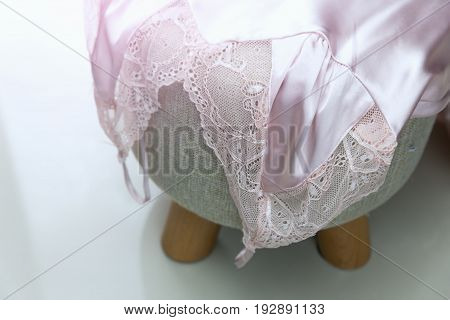 Lace Slip Silk Sleeping Dress, Sexy nightgown