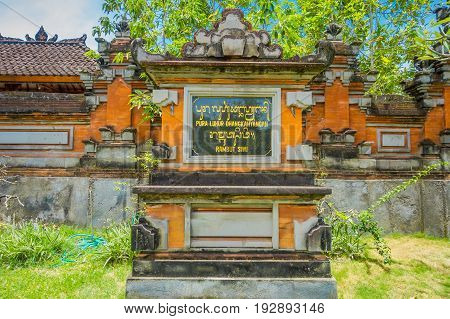 BALI, INDONESIA - MARCH 05, 2017: Pura Ulun Danu Bratan is a major Shivaite and water temple on Bali island, Indonesia.