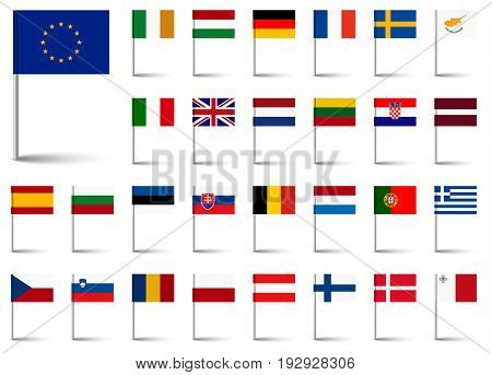 European Union Flags