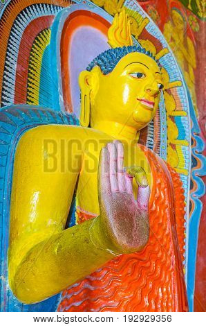 Abhaya Mudra Of Lord Buddha