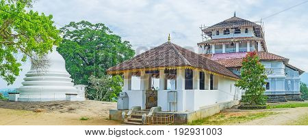 Panorama Of Lankathilaka Vihara