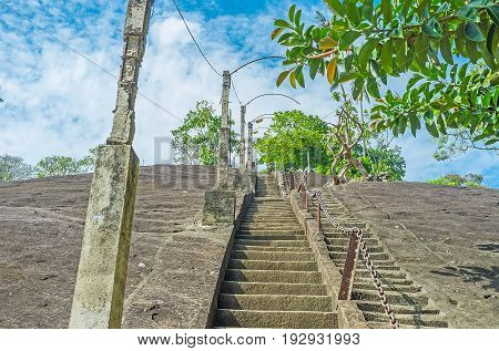 The Staircase To Old Temple