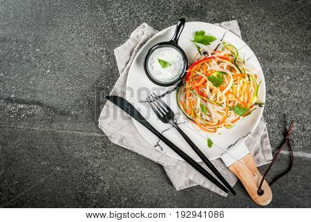 Rice And Vegetable Noodles