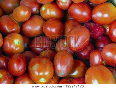 Delicious Red Tomatoes Background