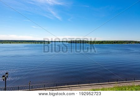 The Great Russian River Volga
