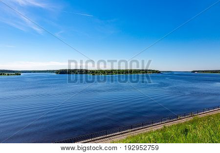 The Great Russian River Volga