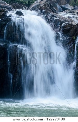 The Hundru Falls is a waterfall located in Ranchi district in the Indian state of Jharkhand. It is the 34th highest waterfall in India