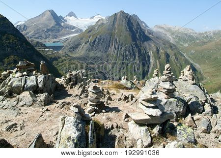 View On Nufenen Pass