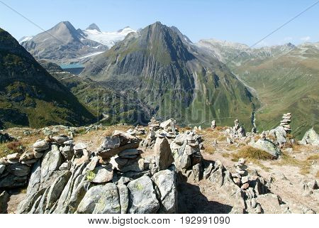 View On Nufenen Pass