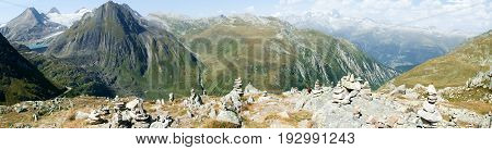 View On Nufenen Pass