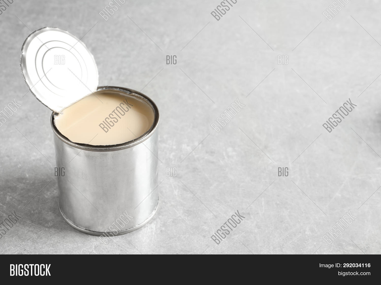 Tin Can Condensed Milk Image & Photo (Free Trial) Bigstock