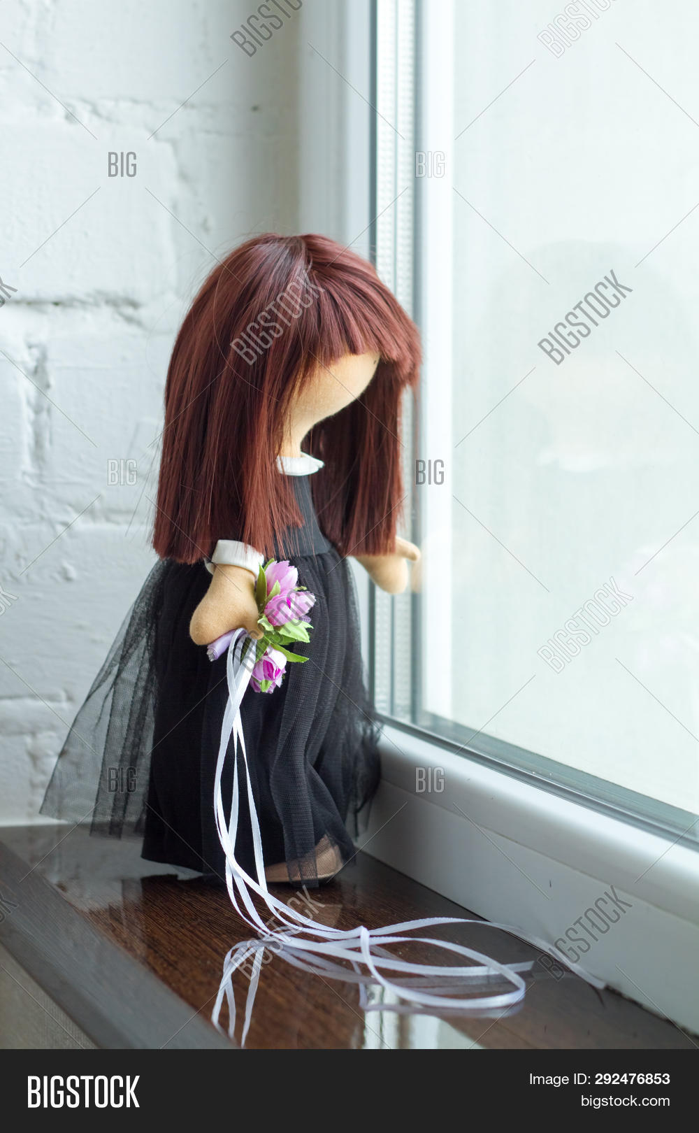 black fairy doll