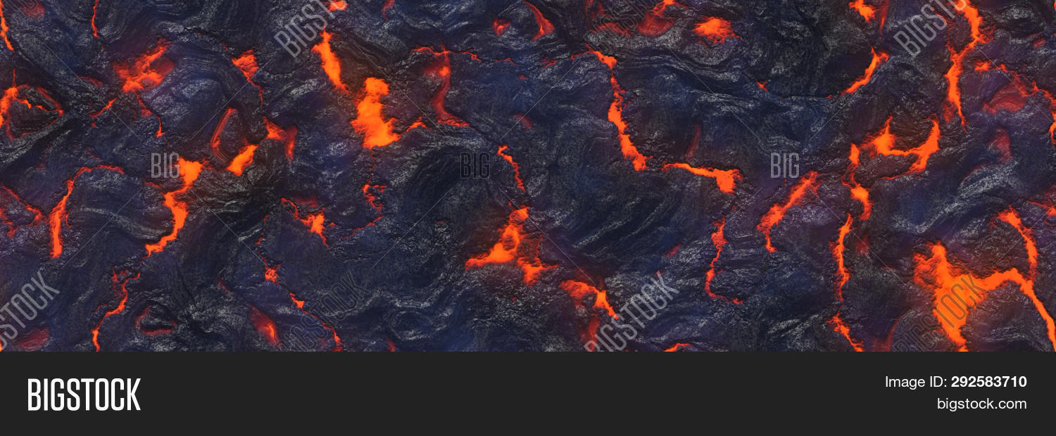 Seamless Magma Large Image Photo Free Trial Bigstock