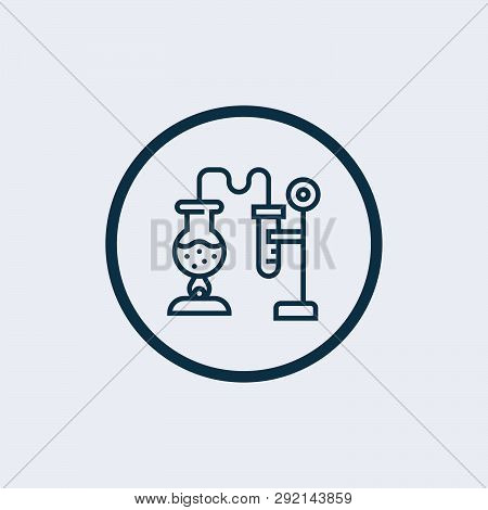 Chemical Content Icon Isolated On White Background. Chemical Content Icon Simple Sign. Chemical Cont