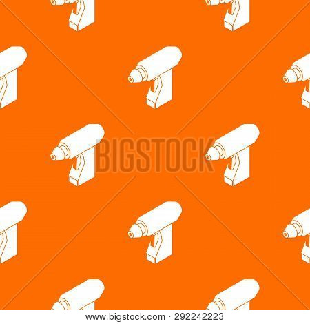 Manual Welding Torch Pattern Vector Orange For Any Web Design Best