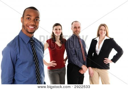 Equipe de negócios