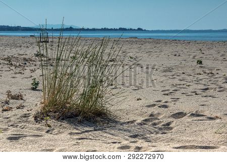 Beach Of Village Of Sozopoli, Chalkidiki, Central Macedonia, Greece