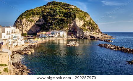 San Angelo On Ischia Island In The Mediterranean Sea
