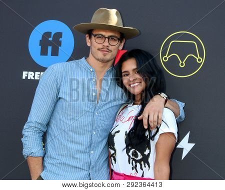 LOS ANGELES - MAR 27:  Tommy Martinez, Gigi Zumbado at the 2nd Annual Freeform Summit at the Goya Studios on March 27, 2019 in Los Angeles, CA
