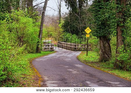 Views Of Bridges And Pathways Along The Shelby Bottoms Greenway And Natural Area Cumberland River Fr