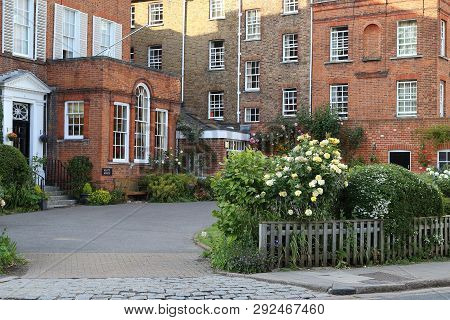 Eton, Great Britain - May 19, 2014: Keat House Is One Of The Buildings Of The Complex Of Buildings O