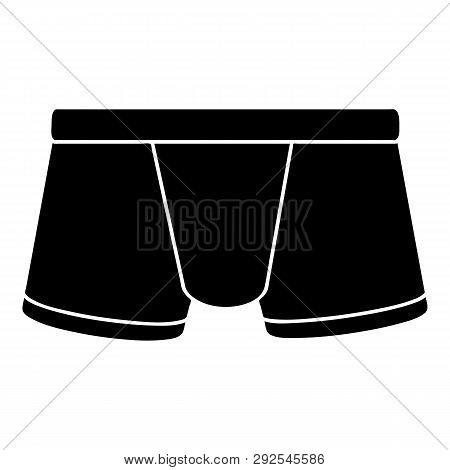 Boxers Underpants Icon. Simple Illustration Of Boxers Underpants Icon For Web