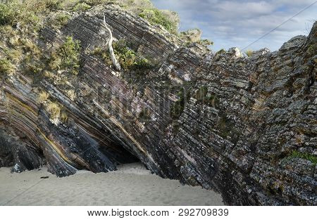 Rugged And Seemingly Untouched Quarry Beach Near Mallacoota East Gippsland Victoria Australia