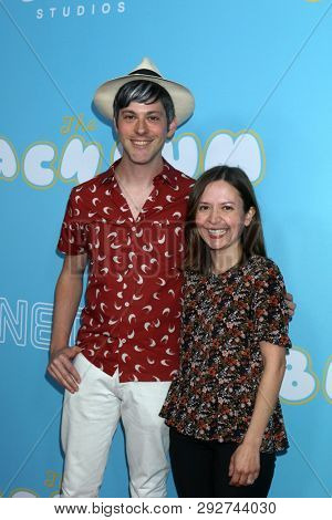 LOS ANGELES - MAR 28:  Danny Gabai, Natalie Farrey at 