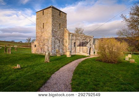 St John The Baptist Church At Edlingham, A Medieval Church Set In The Hamlet Of Edlingham In The Nor