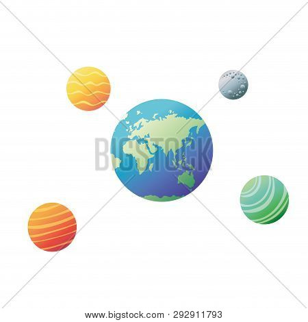 Planet Of The Solar System Isolated Icon Vector Illustration Design