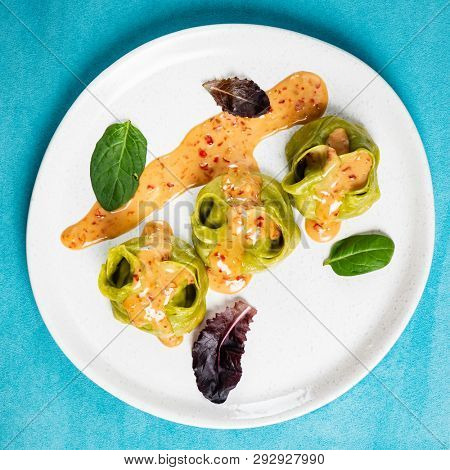 Manti is a type of dumpling popular in most Turkic cuisines,