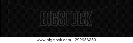 Abstract Back  Background Or Dark Texture With Squares
