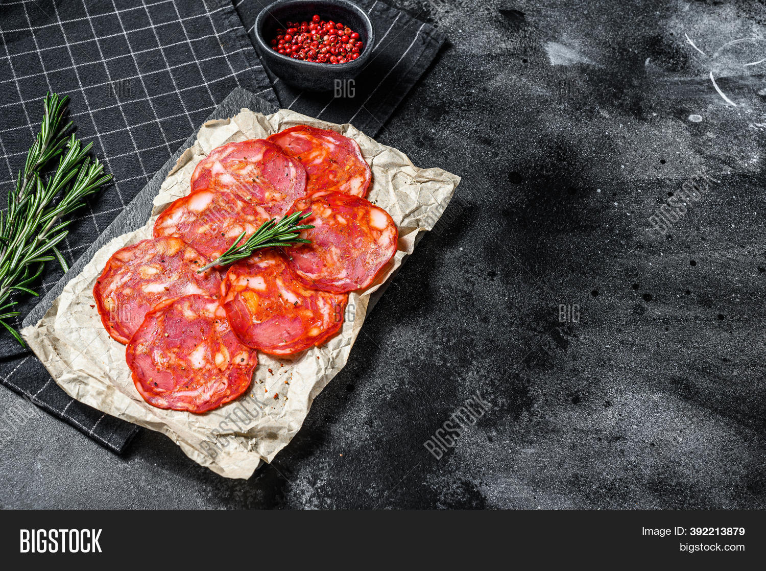 Sliced Chorizo Salami Image & Photo (Free Trial) Bigstock