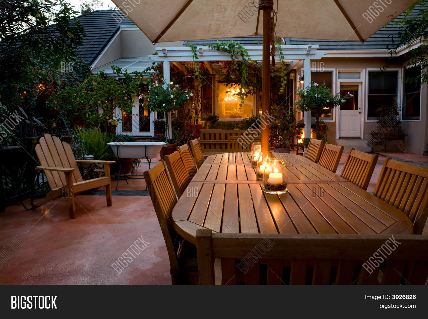Outdoor Dining Image & Photo (Free Trial) Bigstock