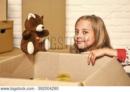 Delivering Happiness. Delivering Happy Moments To Childhood. Insurance Post Package. Relocating Deli