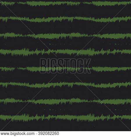 Green Brush Stroke Fur Seamless Pattern