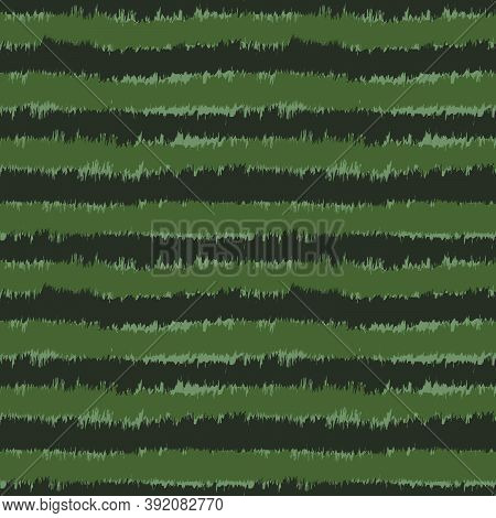 Green Brush Stroke Fur Seamless Pattern