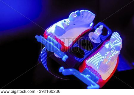 Automatic 3d Dental Scanner For Dental Gypsum Model Scanning And Measuring With Rotating Platform - 