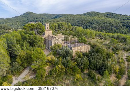 The Saint Ponce De Corbera Monastery Is A Former Benedictine Priory, Located Between Cervello And Co