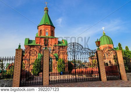 Intercession Church In Kamiani Potoky Village Near Kremenchug, Ukraine
